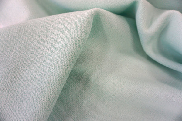 Double Cloth Wool Crepe, Mint Green