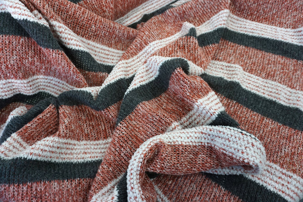 Soft, Autumn Marl Stripe Knit