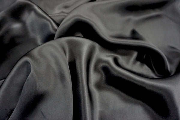 Black Silk Satin, Roberto Cavalli Collection