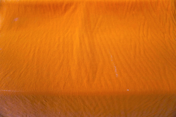 Crepe Linen, Tangerine Orange
