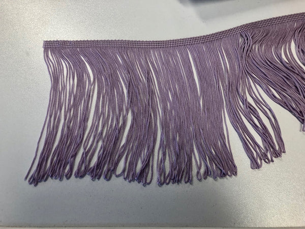 Lilac Fringe Trim