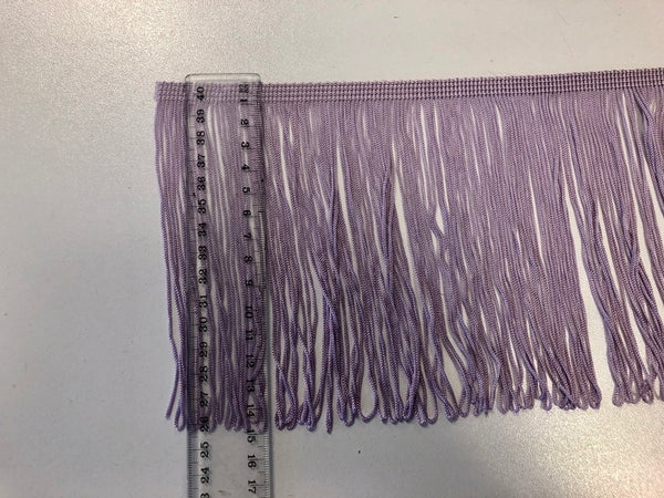 Lilac Fringe Trim