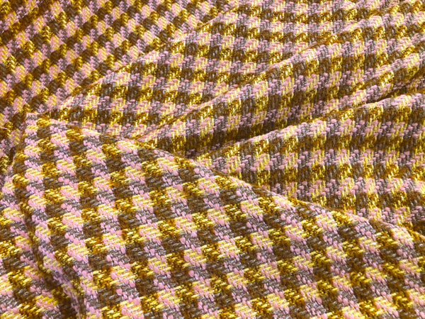 Rustic Autumn, Houndstooth Jacquard Tweed