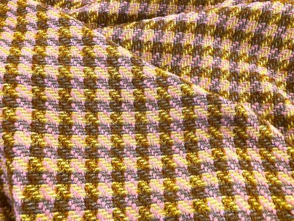 Rustic Autumn, Houndstooth Jacquard Tweed