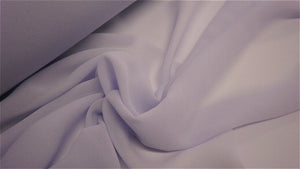 Pale Lilac Silk Georgette