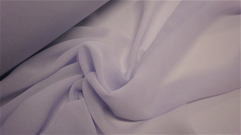 Pale Lilac Silk Georgette