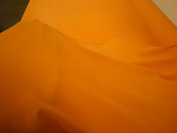 Brushed Cupro Jersey, Saffron