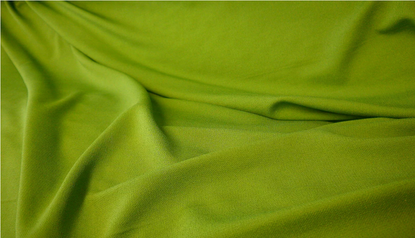 Wheatgrass Green Crepe Jersey