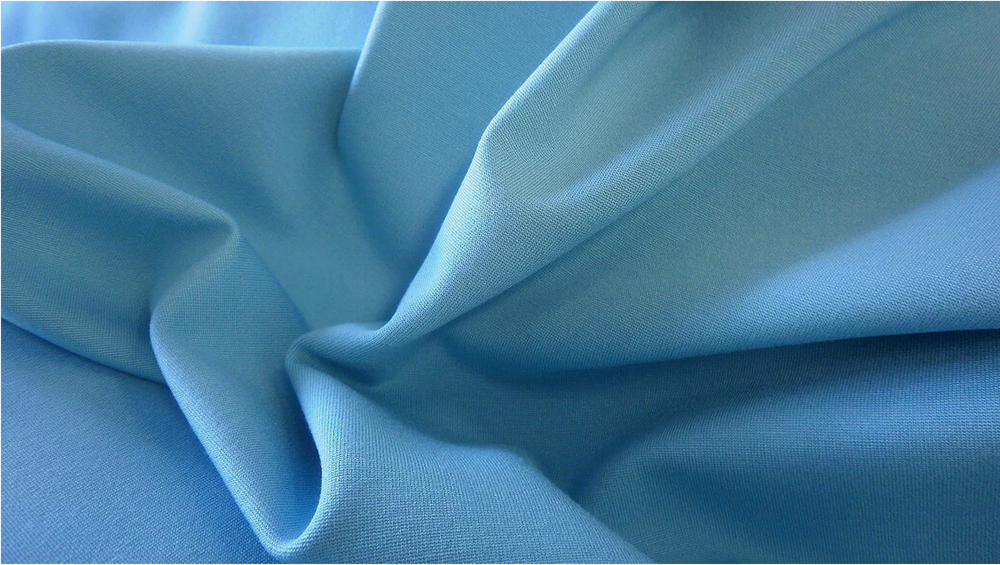 LAST PIECE: 0.65 MT Heavy Stretch Viscose Ponti, Turquoise Blue