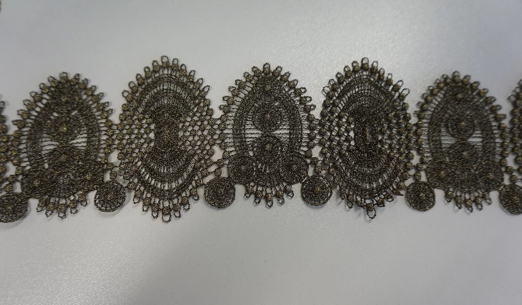 Bronze cheap lace trim
