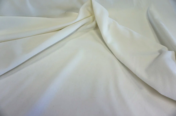 Plush Cotton Velvet, Ivory