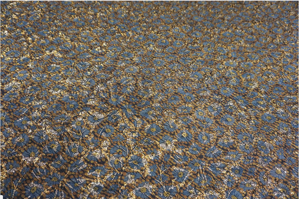 LAST PIECE: 1.65 MT  Reversible Stretch Brocade Double Cloquè Jacquard