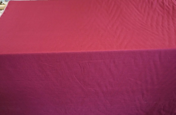 Bright Berry Medium Weight Linen - Wide