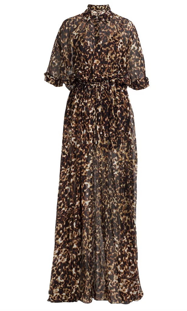 Silk Chiffon, Tortoise Shell Print – Fabric Muse
