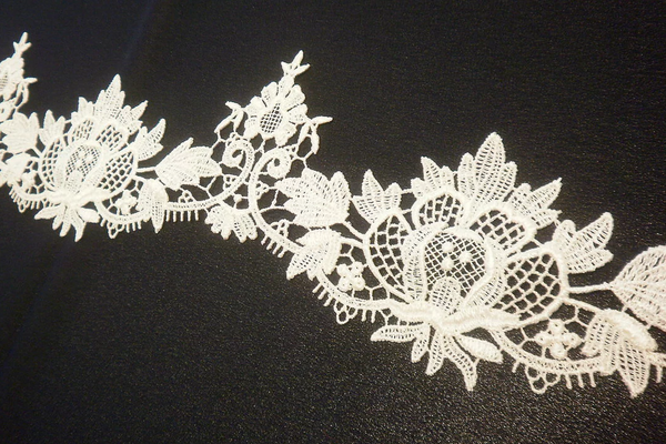 Guipure Lace Trim, Ivory