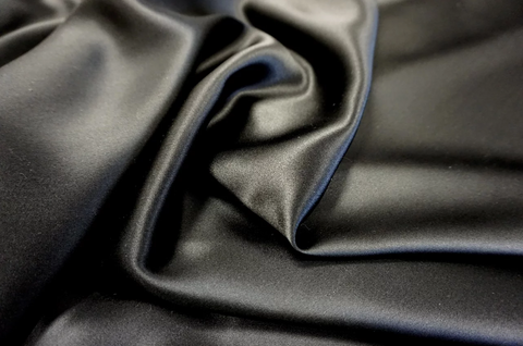 Silk Satin, Black