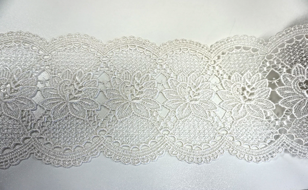 French Guipure Lace Trim, Ivory