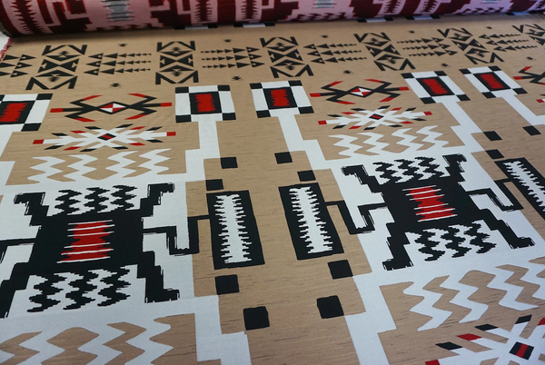 Tribal Beat Heavy Jacquard