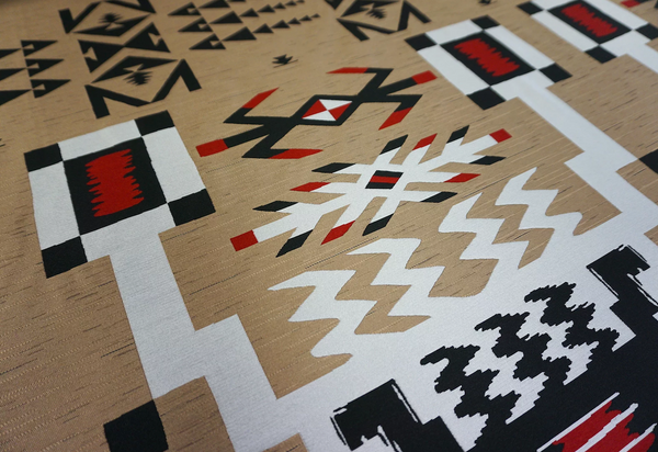 Tribal Beat Heavy Jacquard