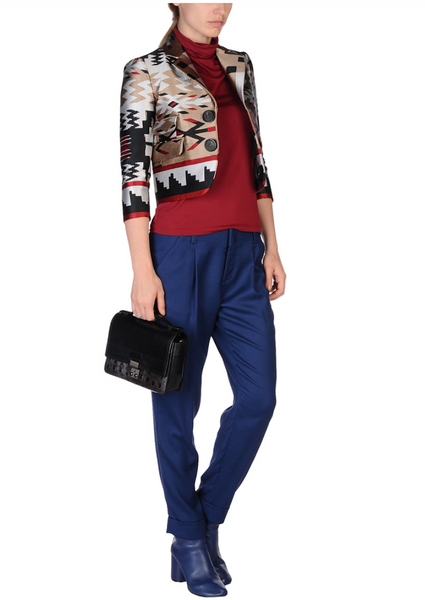 Tribal Beat Heavy Jacquard