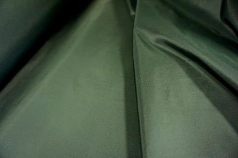 Forrest Green Heavy Silk Taffeta