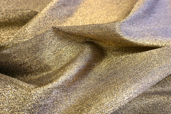 Twill Backed Gold Lamè