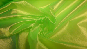 Organza, Neon Lime Green