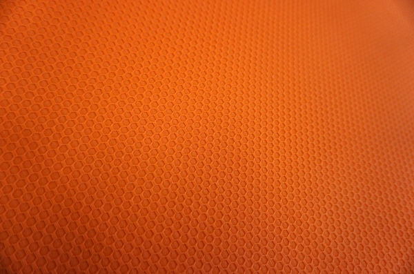 Honeycomb Raised Dobby, Orange