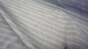 Dobby Cross Italian Stripe Shirting, Grey