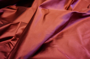 Burgundy Heavy Duchesse Satin