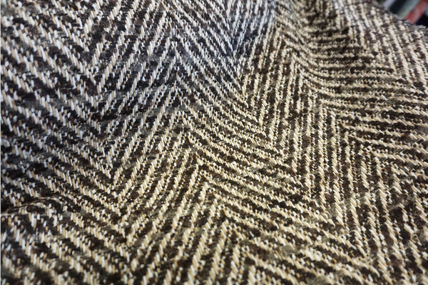 Herringbone Tweed Coating, Cappuccino