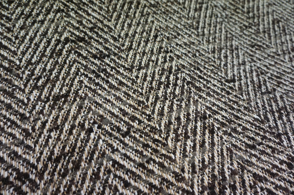 Herringbone Tweed Coating, Cappuccino