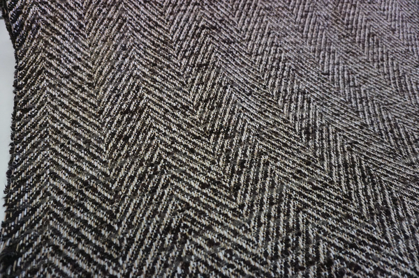 Herringbone Tweed Coating, Cappuccino