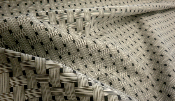 Basket Weave Heavy Jacquard