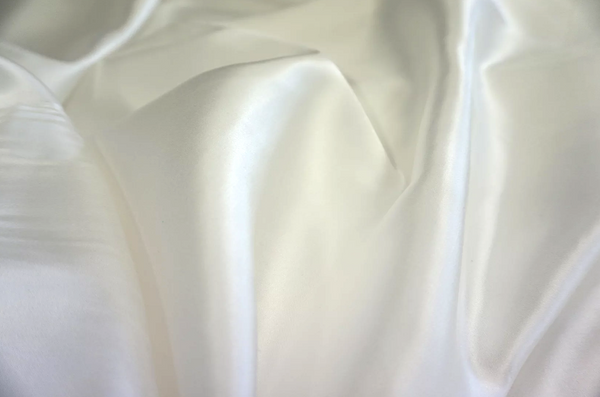 Italian Silk Satin, Ivory