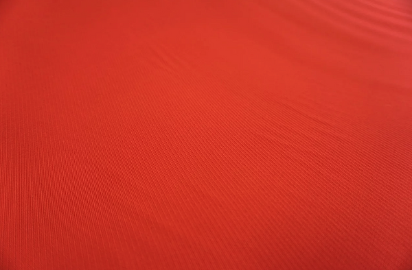 Raised Twill Gabardine Suiting, Red