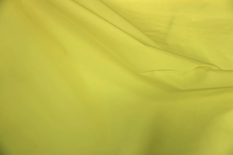 LAST PIECE: 0.85 MT  Water Resistant Taffetta, Neon Yellow