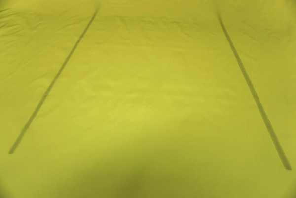 LAST PIECE: 0.85 MT  Water Resistant Taffetta, Neon Yellow