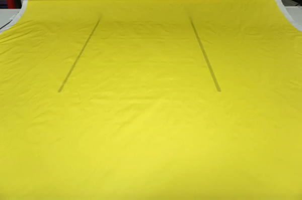 LAST PIECE: 0.85 MT  Water Resistant Taffetta, Neon Yellow