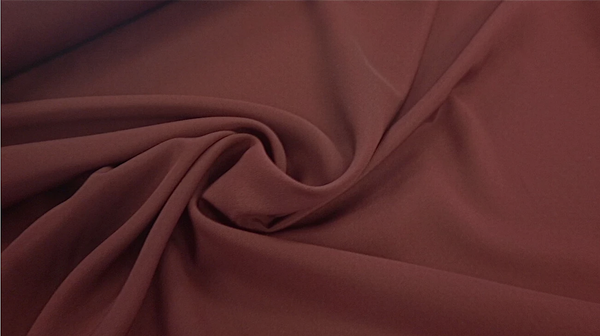 Crepe de Chine, Deep Burgundy