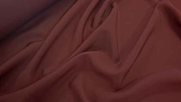 Crepe de Chine, Deep Burgundy
