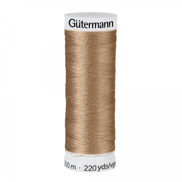 Gütermann Sew All Thread 100m - Orange, Yellow, Cream & Browns